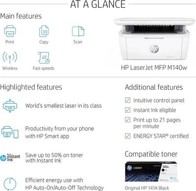 HP New Version: M140w Image