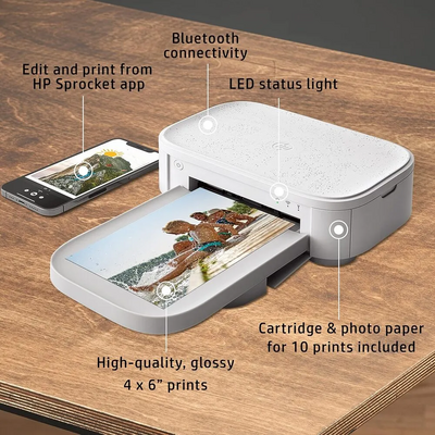 HP Sprocket Studio Plus WiFi Printer Image