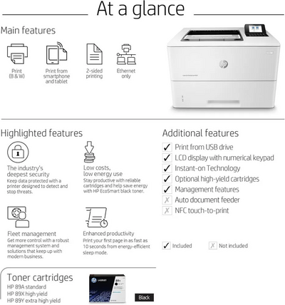 HP LaserJet Enterprise M507dn Image