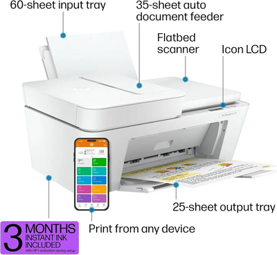 HP DeskJet 4227e All-in-One Printer Image