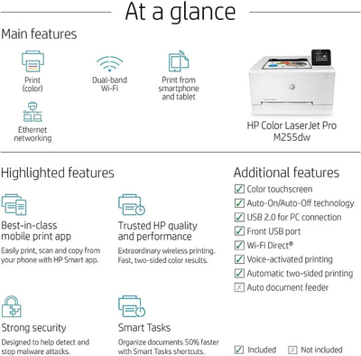 HP LaserJet Pro M255dw Image
