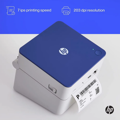 HP Work Solutions Shipping 4x6 Thermal Label Printer Image