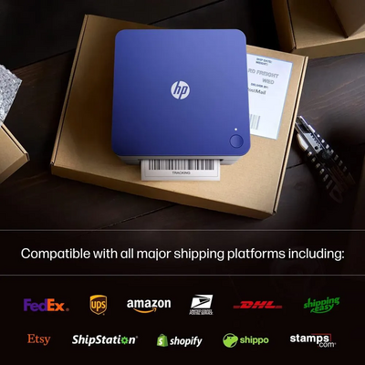 HP Work Solutions Shipping 4x6 Thermal Label Printer Image