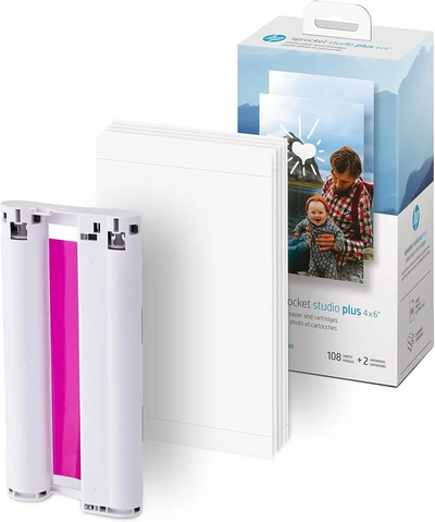 HP Sprocket Studio Plus 4x6" Instant Photo Printer Image