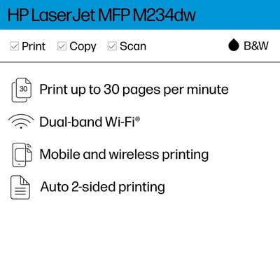 HP Laserjet m234dw Image