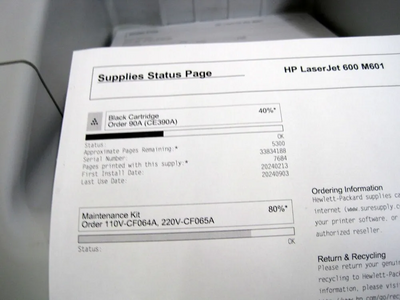 HP LaserJet Enterprise 600 M601n Image
