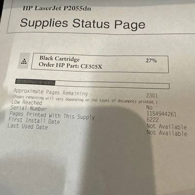 HP Laserjet p2055dn Image