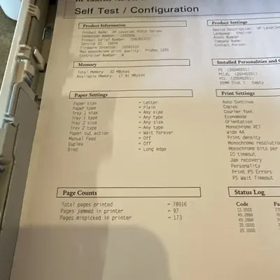 HP LaserJet P2015D Image