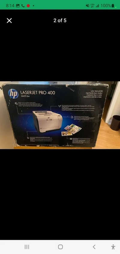 HP LaserJet Pro 400 M451nw Image