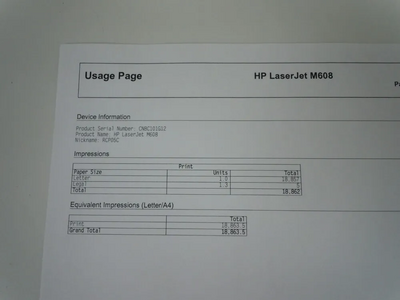 HP M608n Image