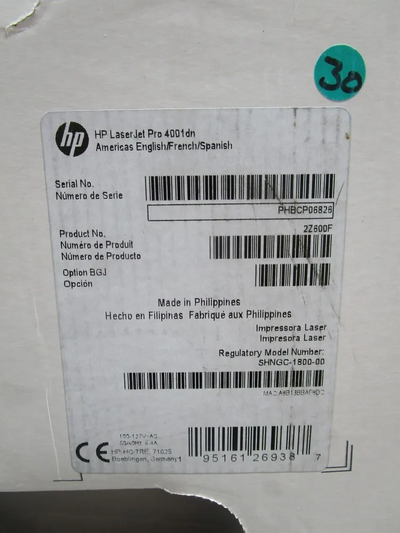 HP Laserjet pro 4001dn Image