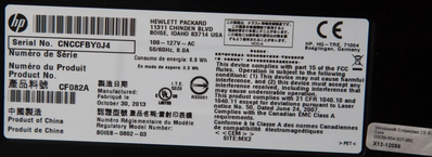 HP M551DN Image