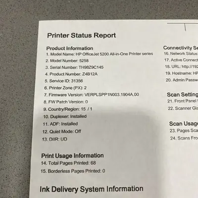 HP Officejet 5258 Image