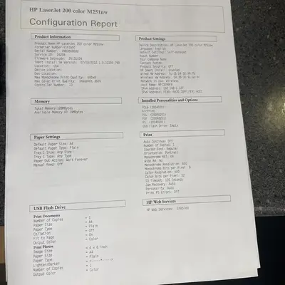 HP LaserJet Pro M251nw Image