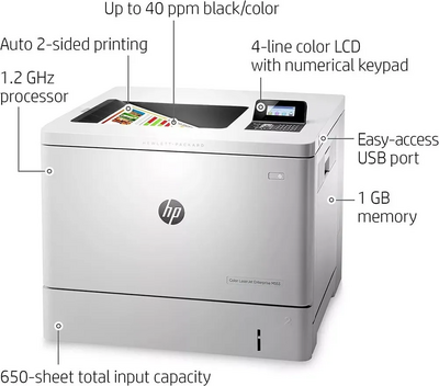 HP LaserJet M553DN Image