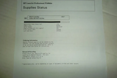 HP Laserjet pro p1606dn Image