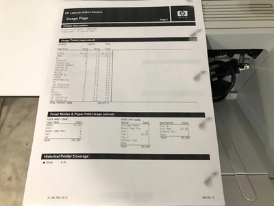 HP Laserjet p4014n Image