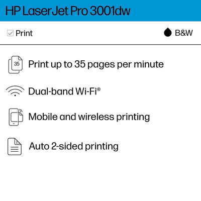 HP Pro 3001dw Image