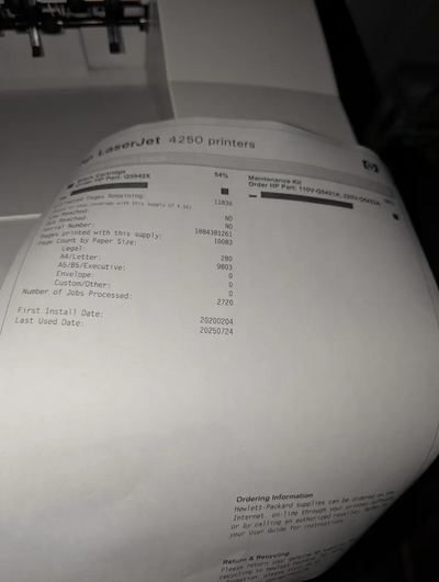 HP 4250 Image