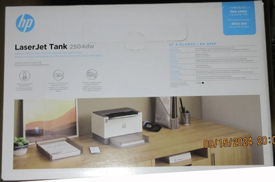 HP LaserJet Tank 2504dw Image