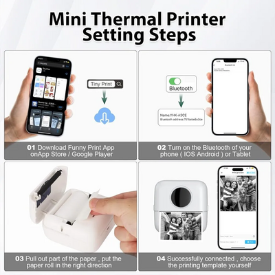 HUIJUTCHEN Mini Fotodrucker Image