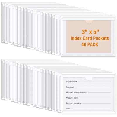 Index Card Pockets Does not apply Image