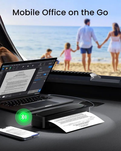 Inkless printer Wireless thermal printer Image