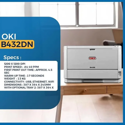 JetSet Label B432dn Image