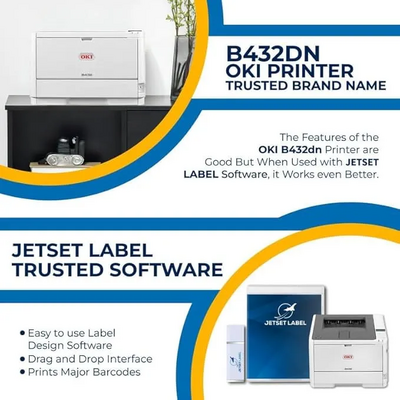 JetSet Label B432dn Image
