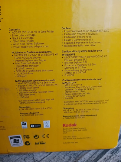 KODAK ESP 5250 Image
