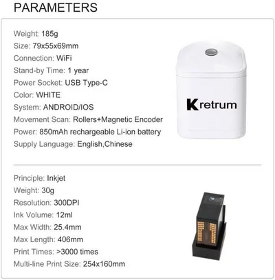 Kretrum PRTR-WH Image