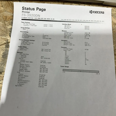 KYOCERA FS-3920DN Image
