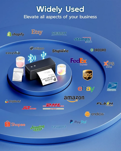 LabelCreate 2410BT Bluetooth Shipping Label Maker Image