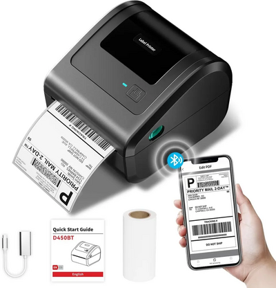 LabelCreate D450-BT Thermal Printer Image
