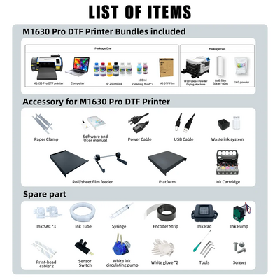 Lancelot A3 M1630 Pro DTF Printer Image
