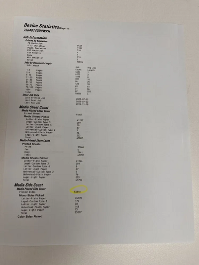 Lexmark Cx825dte Image