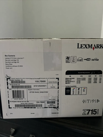 Lexmark Z715 Image