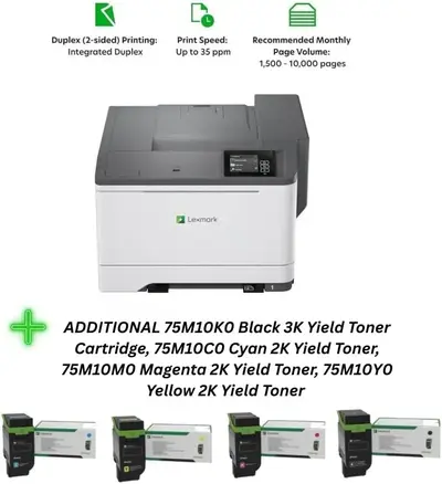 Lexmark 50M0020-75M10K0-75M10C0-75M10M0-75M10Y0 Image