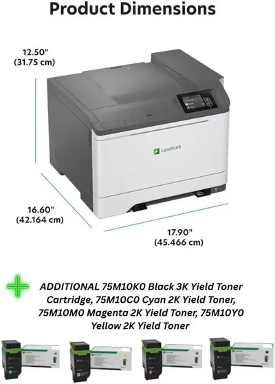 Lexmark 50M0020-75M10K0-75M10C0-75M10M0-75M10Y0 Image