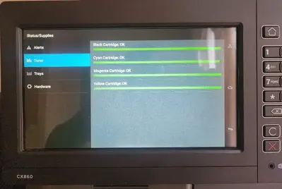 Lexmark CX860dtfe Image