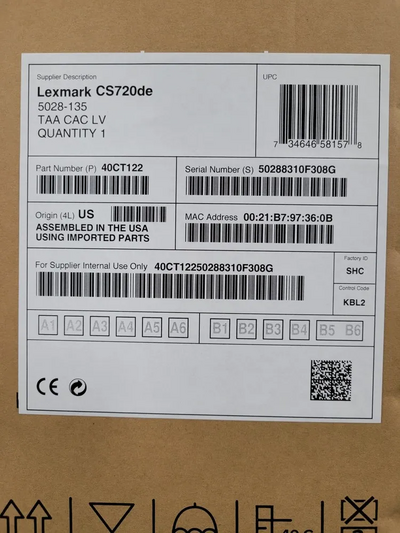 Lexmark CS720DE Image