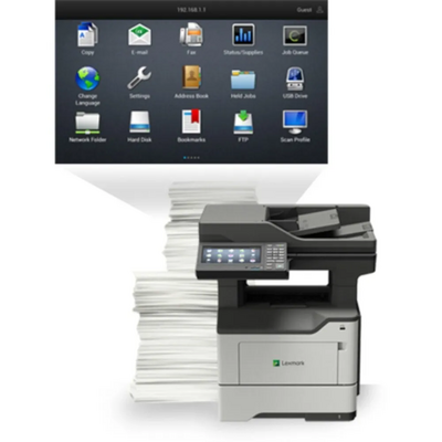 Lexmark Does not apply Image