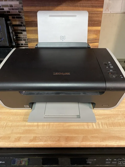 Lexmark Printer x2670 all in one inkjet gray black with cords Image