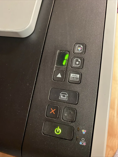 Lexmark Printer x2670 all in one inkjet gray black with cords Image