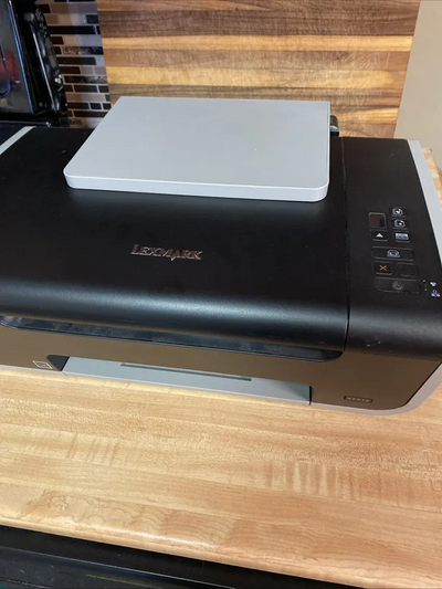 Lexmark Printer x2670 all in one inkjet gray black with cords Image