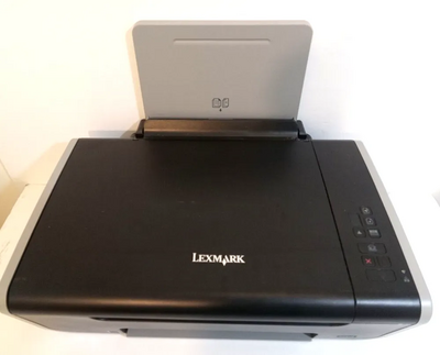 Lexmark Printer x2670 all in one inkjet gray black with cords Image