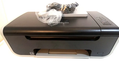 Lexmark Printer x2670 all in one inkjet gray black with cords Image