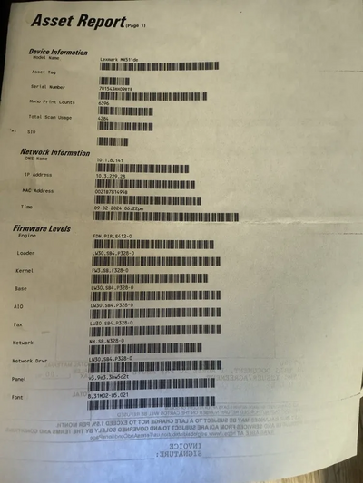 Lexmark Mx511de Image