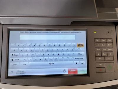 Lexmark X792de mfp Image