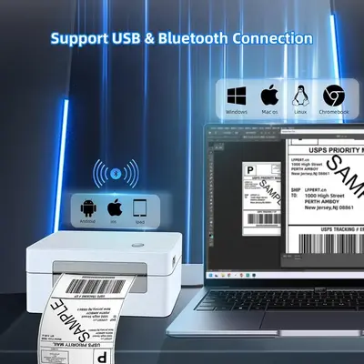 LFPERT Bluetooth Thermal Label Printer Image